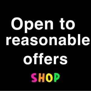 Brand new items.will negotiate 10-20 %